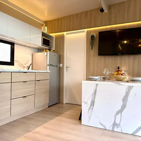 Mobile-home Magnifique Vue 4 Etoiles Camping